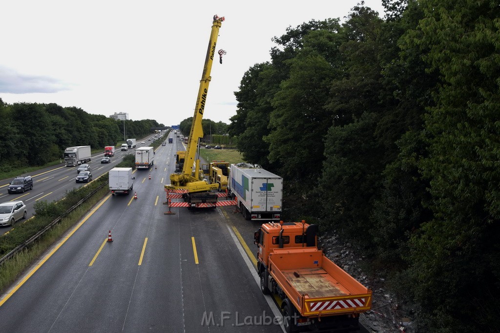 Schwerer VU A 3 Rich Oberhausen Hoehe AK Leverkusen P868.JPG - Miklos Laubert